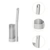 Toilet Brush Set Bathroom Maintenance Professional Wall Mounted Efficient Household with Refills
