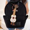 Animal Guitar Plush Toy Keychain For Collectors And Kids With Soft Pp Cotton Material