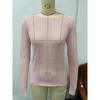 Women's Sexy Round-neck Mesh Sheer Long-sleeved Beach Top T-shirt