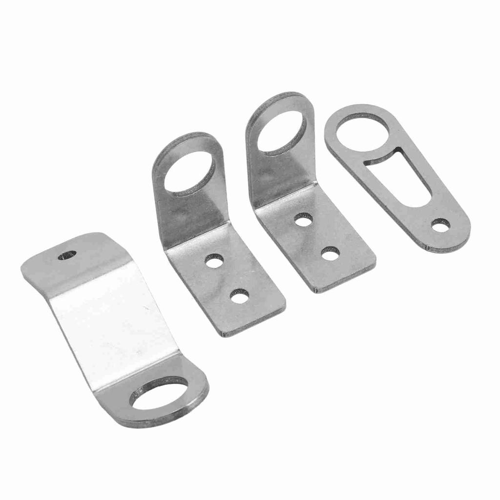 Bolt On Radiator Bracket Kit Heavy Duty Metal Stay Mounting Bracket Kit for Civic EG DC2 EK K‑Swap K20‑K24 Engine