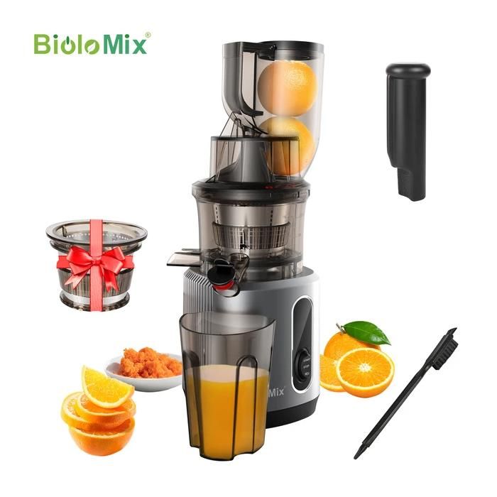 Cold Press Juicer, 75 Mm Feeding Chute, Powerful 200W Motor, HH-916i, EU