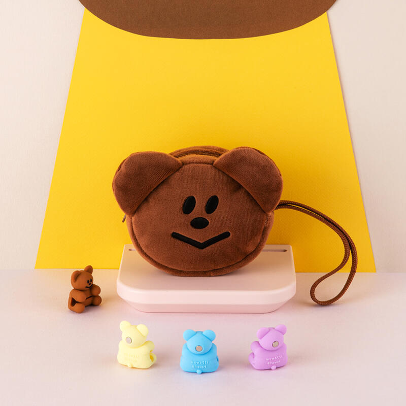 Momo Bear Toy Pouch 4 colors