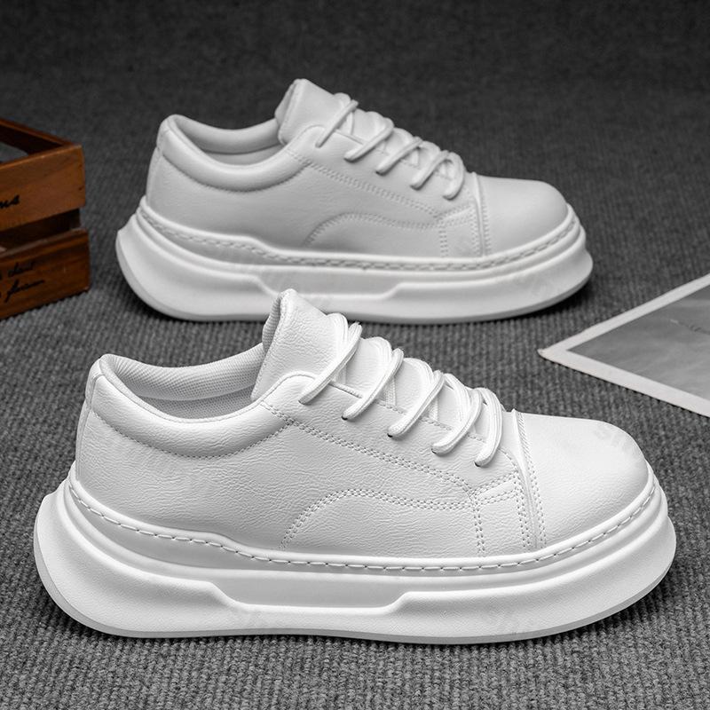 Fashion 2025 Autumn New Niche Design Men's Low Top Thick Soled Casual Sports Shoes Fashion Trend Versatile Comfortable Platform sneakers