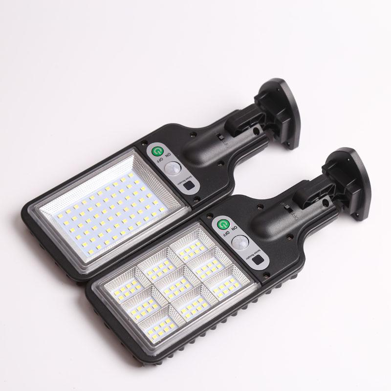 Solar LED Outdoor Wall Lamp with Motion Sensor & Remote Control