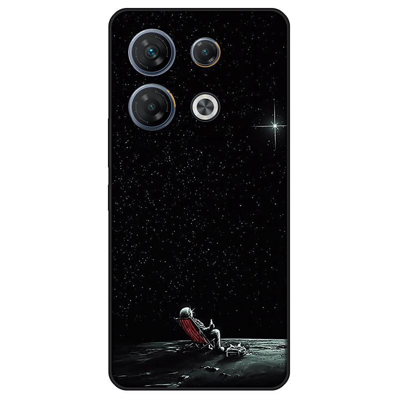 Für Infinix GT 10 Pro Gehäuse TPU lackierte Rückseite Infinix GT 10 Pro weiche Silikonhülle