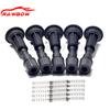 4 PCS OEM ZJ49-18-100 Ignition Coil Rubber Boot Connect Spark Plug For Mazda 2 1.5L Mazda 3 BK BL 1.6 1.4