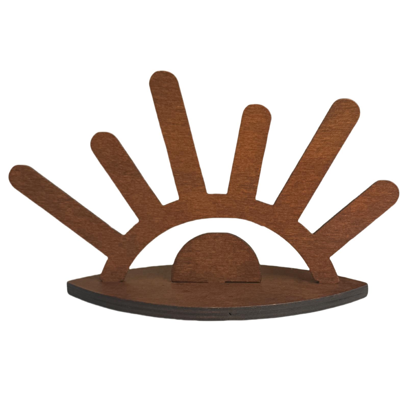 

Creative jewelry rack, ring storage and display stand, wooden handicrafts, ornaments, home decoration items