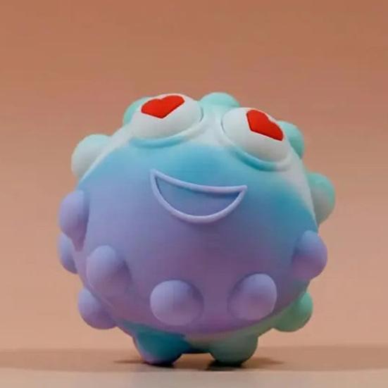 Popping Eye Expression Ball Toy Stress Relief Push Bubble Ball Squeeze Toy Decompression Stress Ball Fidget Toy