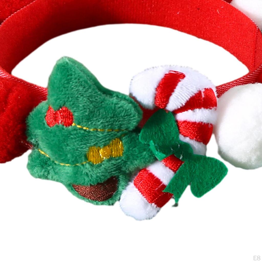 Cat Collars Decorative Plush Balls Puppy Collar Pet for Taking Photo Gifts