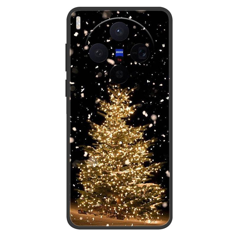 For Vivo X300 X300Pro X200 FE X200Pro X200Ultra X200 Pro Mini X200S Case Christmas Painted Phone Cover Soft Silicone TPU Shell