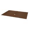 DOD One-Pole Tent RX(M) Mat [3-4 Person] 280x210cm MA3-953-BR Brown