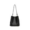 Retro hand bucket bag women's 2025 new fashion one shoulder mother and child bag simple casual niche messenger bag
