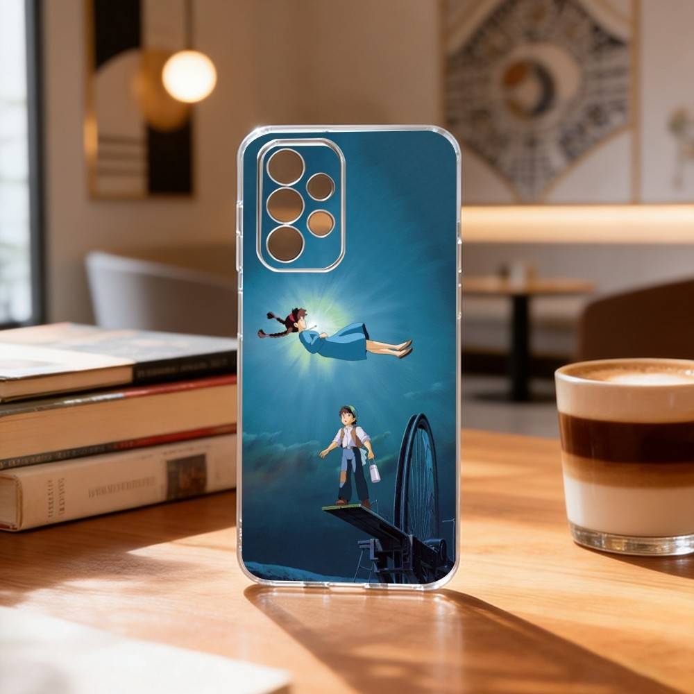 

C-Castle in the S-Sky Phone Case Transparent Silicone Soft For Samsung S25,S24,S21,S22,S23,S30,Ultra,S20,Plus,Fe Samsung S205G