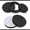 2pcs 6.5 Inch Car Speaker Foam Pad Bass Enhancement Sound Deadening Ring Auto Door Insulation Woofer Accessory Heat Shields 2