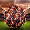 Bride of Chucky Print Size 5 Soccer Ball, Standard Match Football for Sports Game and Team Practice, Ideal Gift for Soccer Fans