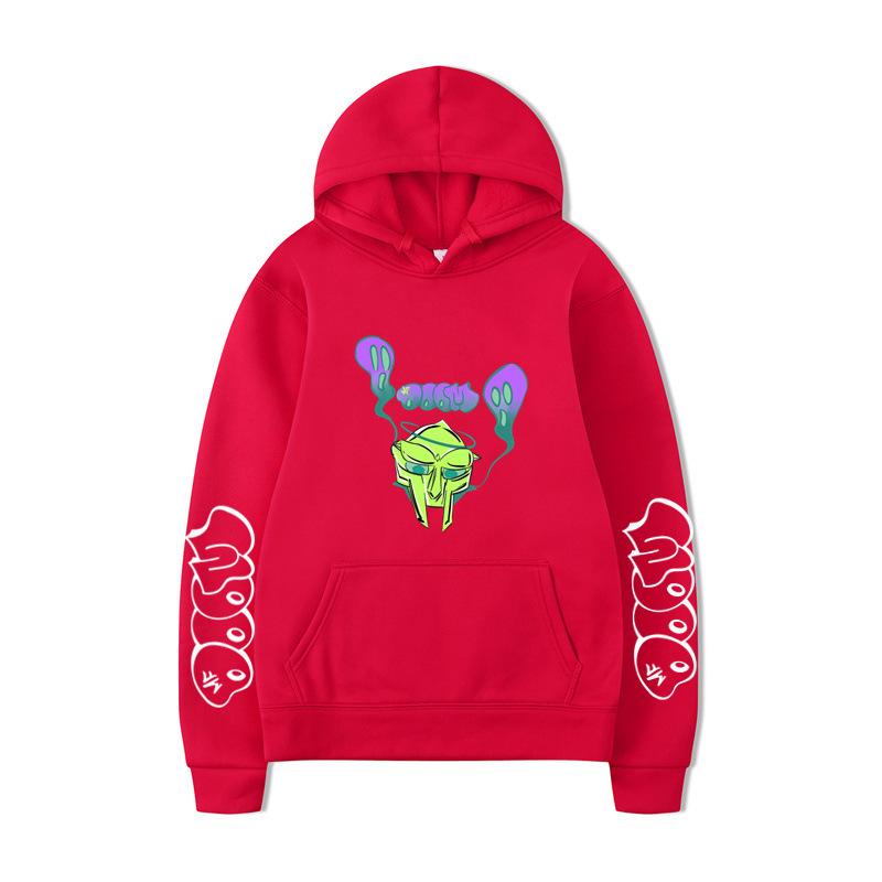 Hip-hop Singer Mf Doom Hoodies Singer New Printing Sweatshirts for Fans Long Sleeve Men Women Clothing Sudaderas Hoody