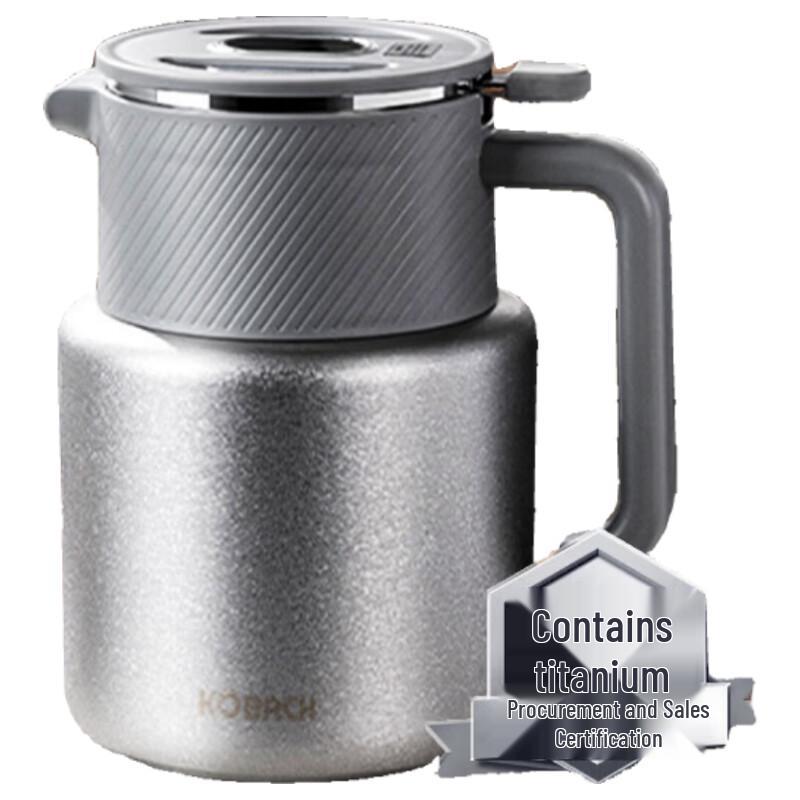 KOBACH Titanium Smart Temperature Teapot