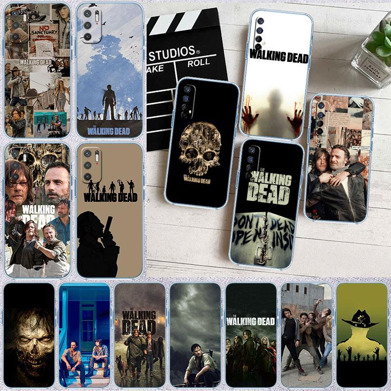 TWD Walking Dead Transparent Phone Case for Samsung Galaxy A04 A04S A14 A23 A34 A54 M23 M33 M52 M53