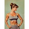 Poster and Print Canvas Painting Body Building Weightlifting Wall Art Picture for Gym Room Decor Retro Girl Exercise Fitness