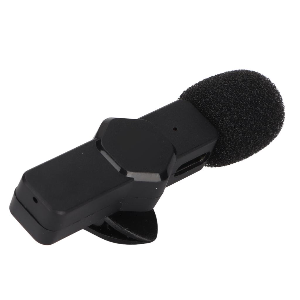 Wireless Lavalier Microphone Plug and Play Rechargeable Portable Microphone for Live Broadcast