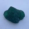 Natural Green 154.70 Ct Uncut Certified Emerald Rough Gemstone For Collector's