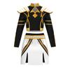 Anime Kid's Kpop Demon Hunter Cosplay Rumi Zoey Mira Costume Girls Black Golden Stage Performance Clothes Halloween Costume