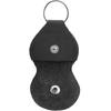 Stylish Guitar Picks Holder Soft PU Leather Plectrum Storage Case Keyring Guitar Accessory