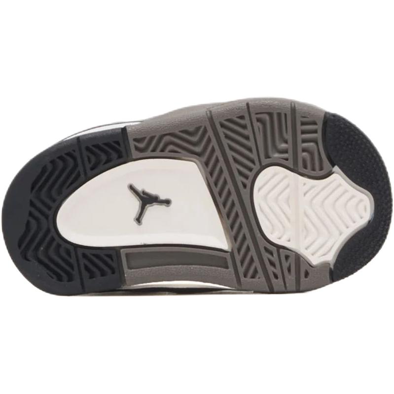 Air Jordan 4 Retro TD Cave Stone Baby Sneakers Brown Black Moon-Particle IB4387-200