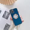 Luxury Phone Cover Colorful CD Lens Protector Hollow Soft Tpu Electroplated Phone Case for Iphone 14 Plus 13 15