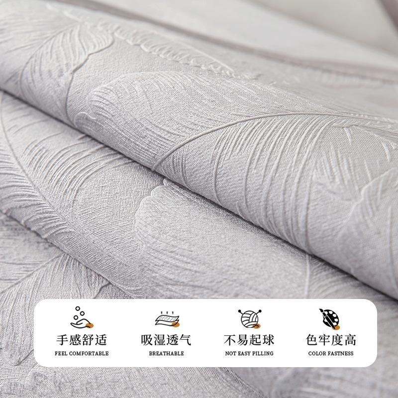 Light Luxury Sofa Cushion, Universal Non-Slip Seat Cushion Cover Cloth For All Seasons, Nordic Modern High-End Gray Leather Sofa Cover Towel