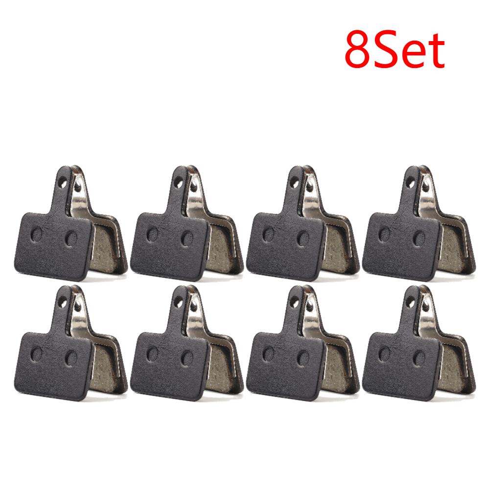 10-1 Set MTB Mountain Bicycle Disc Brake Pads for Shimano M375/M445/M446/M525/M465 Resin Semi-Metallic Cycling Brake Pad Parts