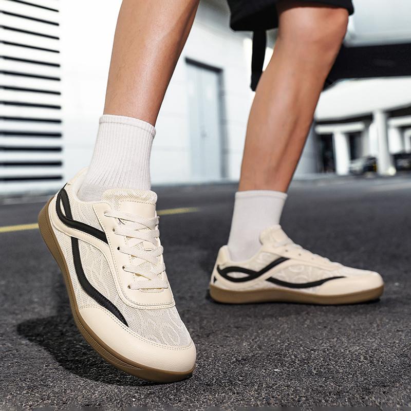 Men Barefoot Casual Flats Women Driving Shoes Unisex Black Wide Head Walking Shoes Couple Yoga Fitness Shoes Large Size