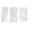 Clear Bicycles Frame Protecting Tape Universal Protective Film Bike Frame Transparents Protectors Sticker