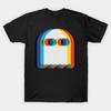 Taglia Asiatica Maglietta Unisex in Cotone T-shirt Stampata Fantasma Trippy Vaporwave Halloween Techno Rave Edm Musica Festa T-shirt Stampa Senza Taglio Vestibilità Regolare