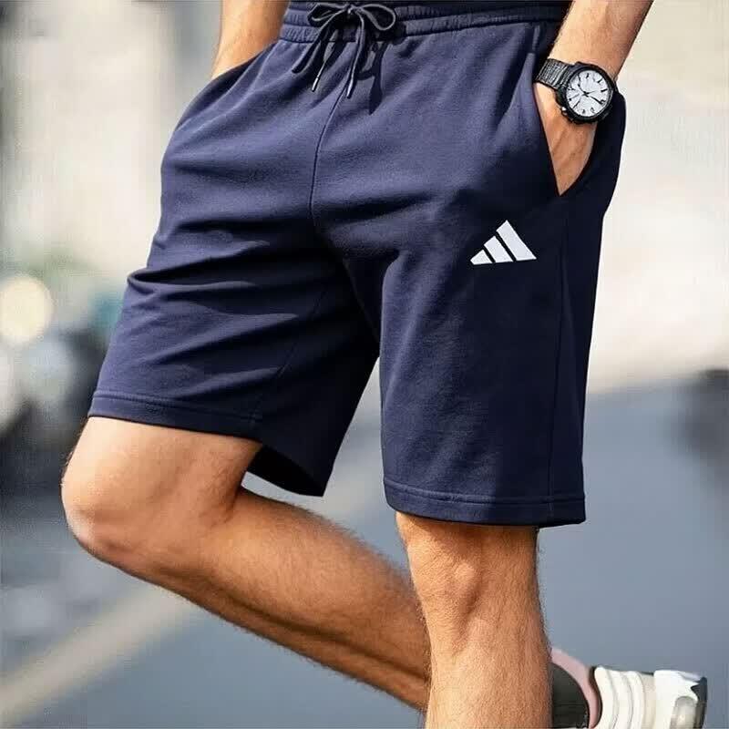 Adidas Essentials Solid Color Lace-Up Comfortable Mid-Waist Casual Shorts Men shorts IB7049