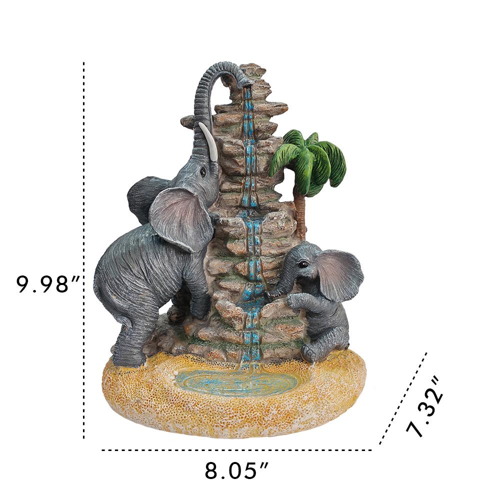 Solar Animal Outdoor Statues Garden Decoration Landscape Yard Art Lawn Ornaments Porch Patio Balcony Home House Birthday Gifts