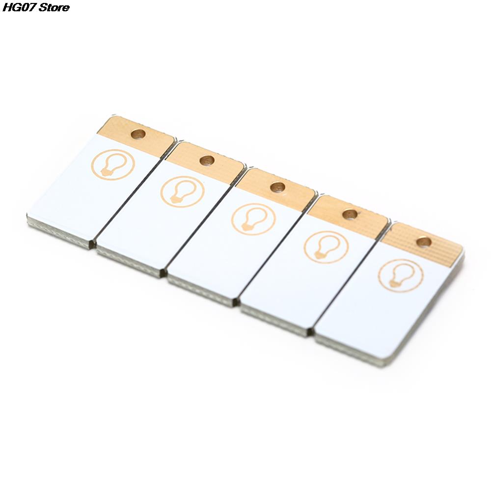 One / 5pcs 0.2W USB LED Bulb Book Light For Laptop PC Powerbank Night Lamp Mini Pocket Card USB Power LED Night Light
