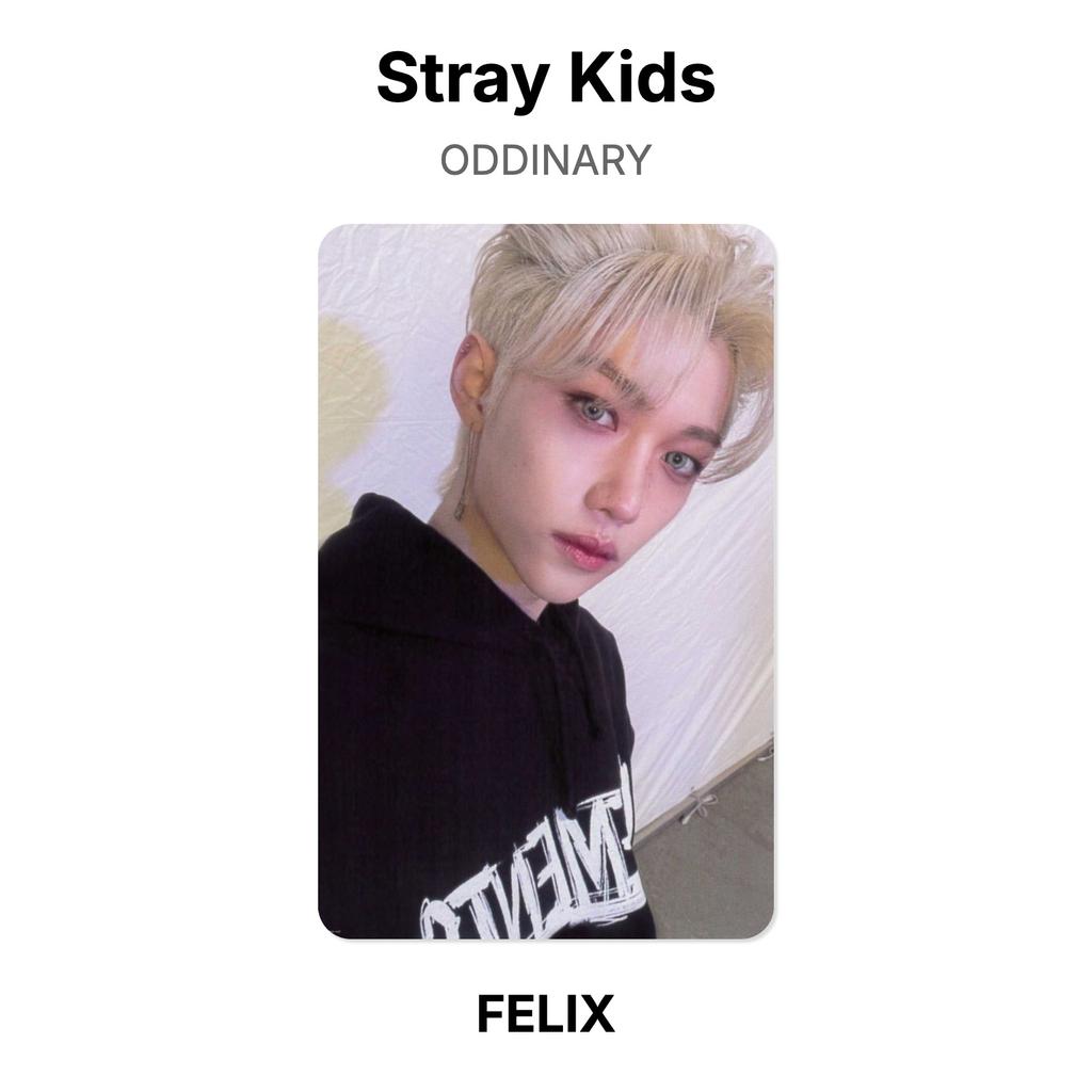 Stray Kids ODDINARY Official Photocard