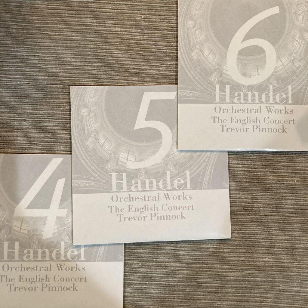 [USED] 6CD Handel Orchestral Works - Pinnock & English Concert