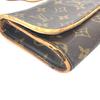 Louis Vuitton M51852 Monogram Pochette Twin GM Pochette 2WAY Clutch Shoulder Bag