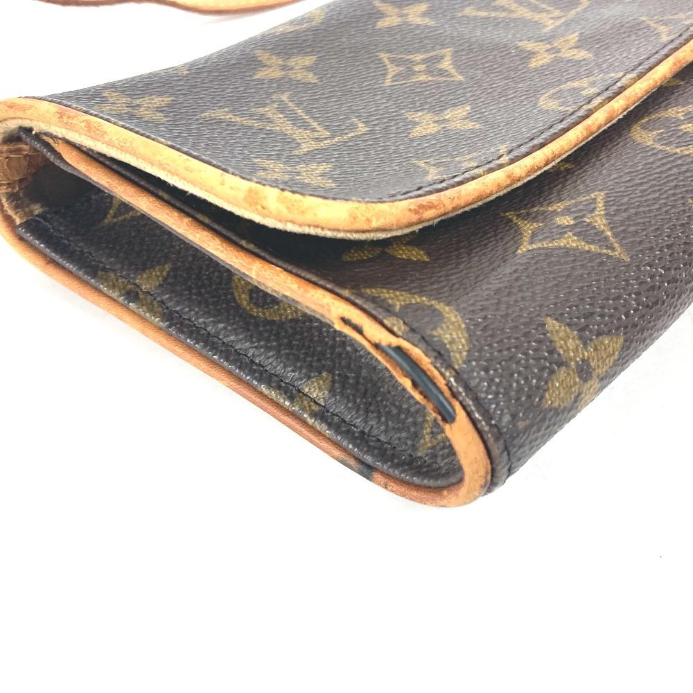 Louis Vuitton M51852 Monogram Pochette Twin GM Pochette 2WAY Clutch Shoulder Bag