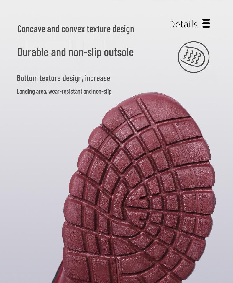 Sapatos de Caminhada Confortáveis de Sola Macia para Senhoras - Tamanhos Grandes para Casais de Meia-Idade e Idosos