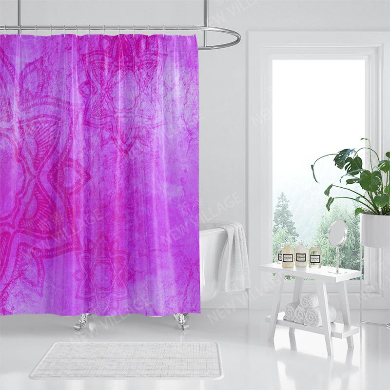 Mandala Corturi de duș din material impermeabil Accesorii pentru perdea de baie Perdea de baie 180x200cm 240*200cm decorațiune boho vintage