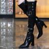 Fashion American Style Pointed Toe Plus Big Size Thigh High Boots for Women 2025 New Gothic Sale Cosplay Above Over The Knee Shoes Woman