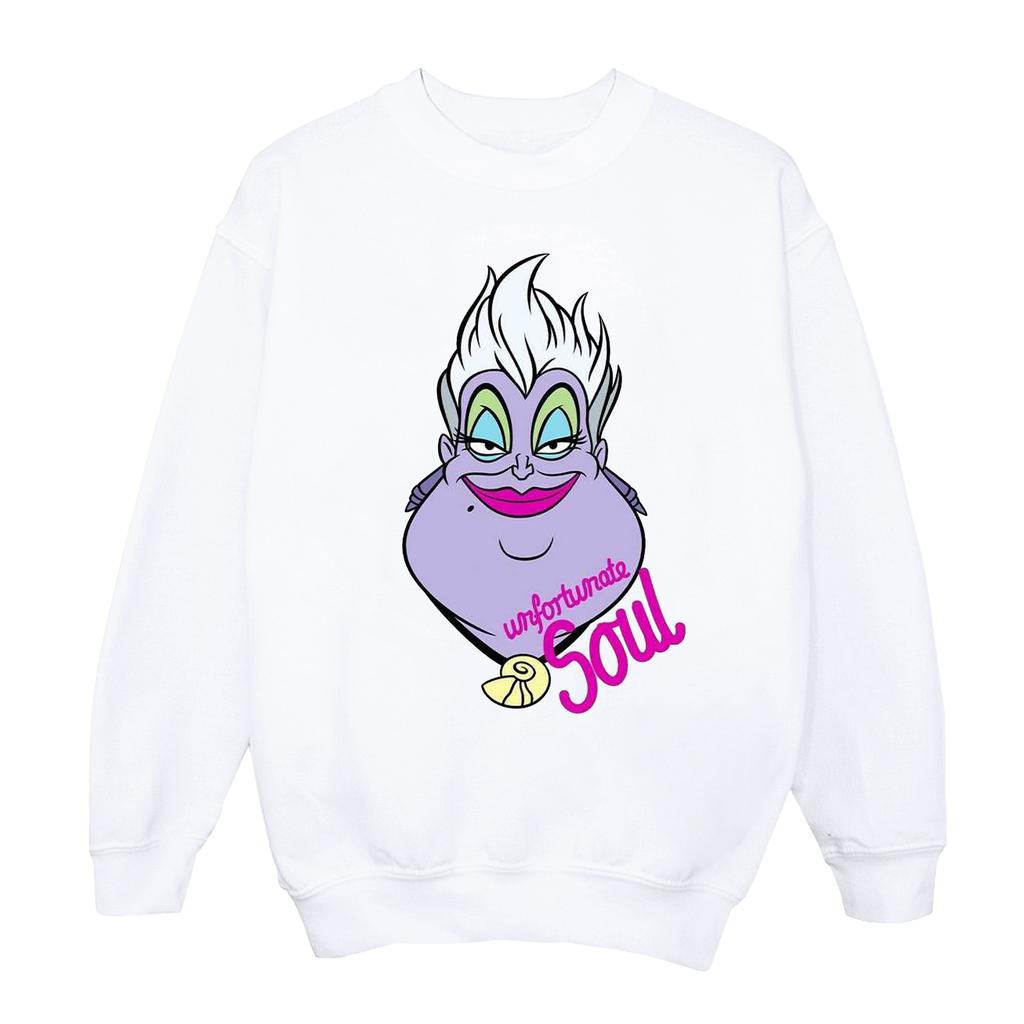 Disney Womens/Ladies Villains Ursula Unfortunate Soul Sweatshirt