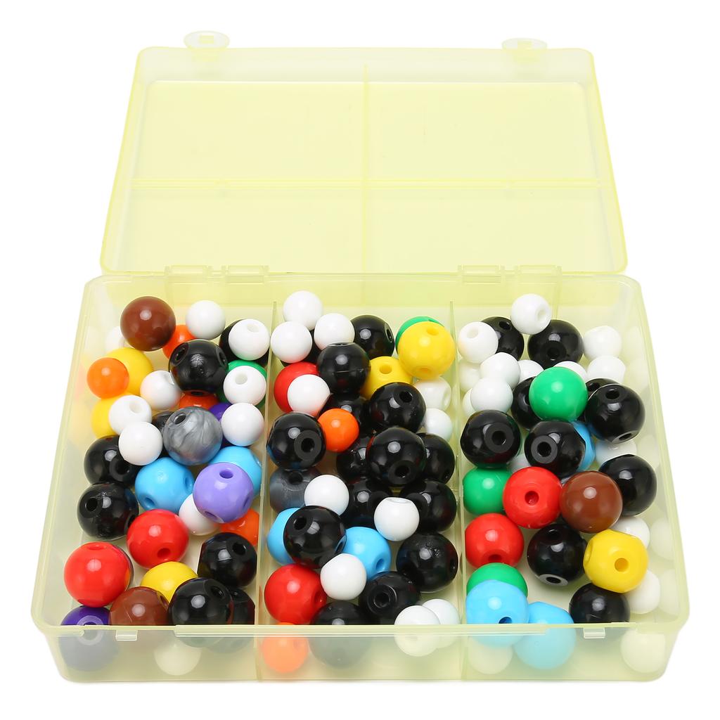 Chemie Molekulare Modell Kit PP Kugeln HCONS Cl Br PI Box Verpackt Molekulare Struktur Modell für