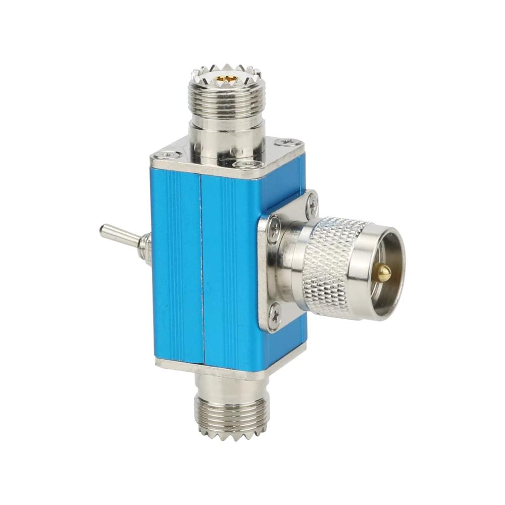 GGDX Manual Antenna Switch with Low Insertion Loss for VHF/UHF Car Radio Walkie-Talkie HF SDR