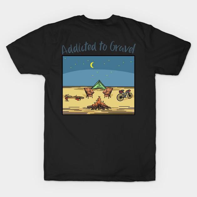 

Men Black Print T-shirt A2G - Bikepacking No-Cut Transfer Paper Print Cotton Tshirt - Men s Summer Cotton Graphic Tee 5XL різнокольоровий