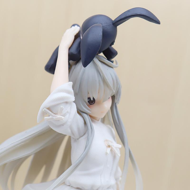 Japanese Anime Yosuga No Sora Anime Figures Kasugano Sora Kawaii Girl White Dress Standing 20cm PVC Collection Model Toys Gifts