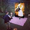 Halloween Bean Bag Toss Game Banner Halloween Toy Outdoor Throwing Games for Adults Kids Party Funny Prop Decorations Supplies Accessories